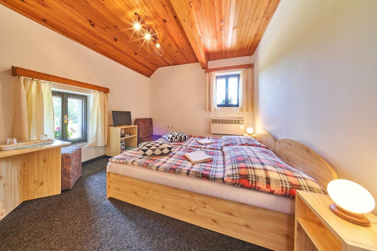 Отель Penzion Pod Lesem Hodkovice Экстерьер фото